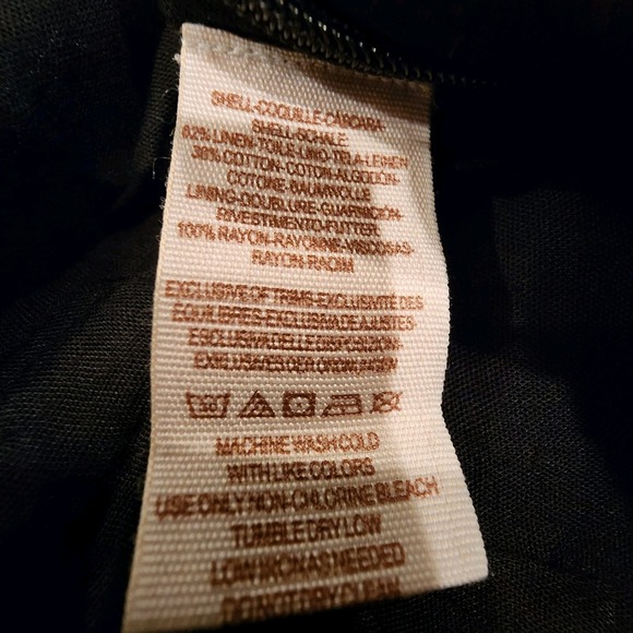 NWT Free People Feel The Sun Linen Black Paisley Jumpsuit 0 Cutout Beachy Boho - Picture 12 of 12